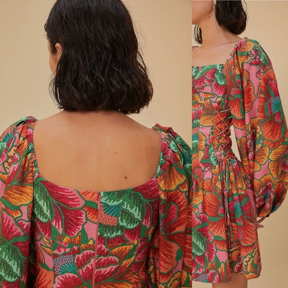 FARM Rio Multicolor Floral Dress - Picture 3 of 7